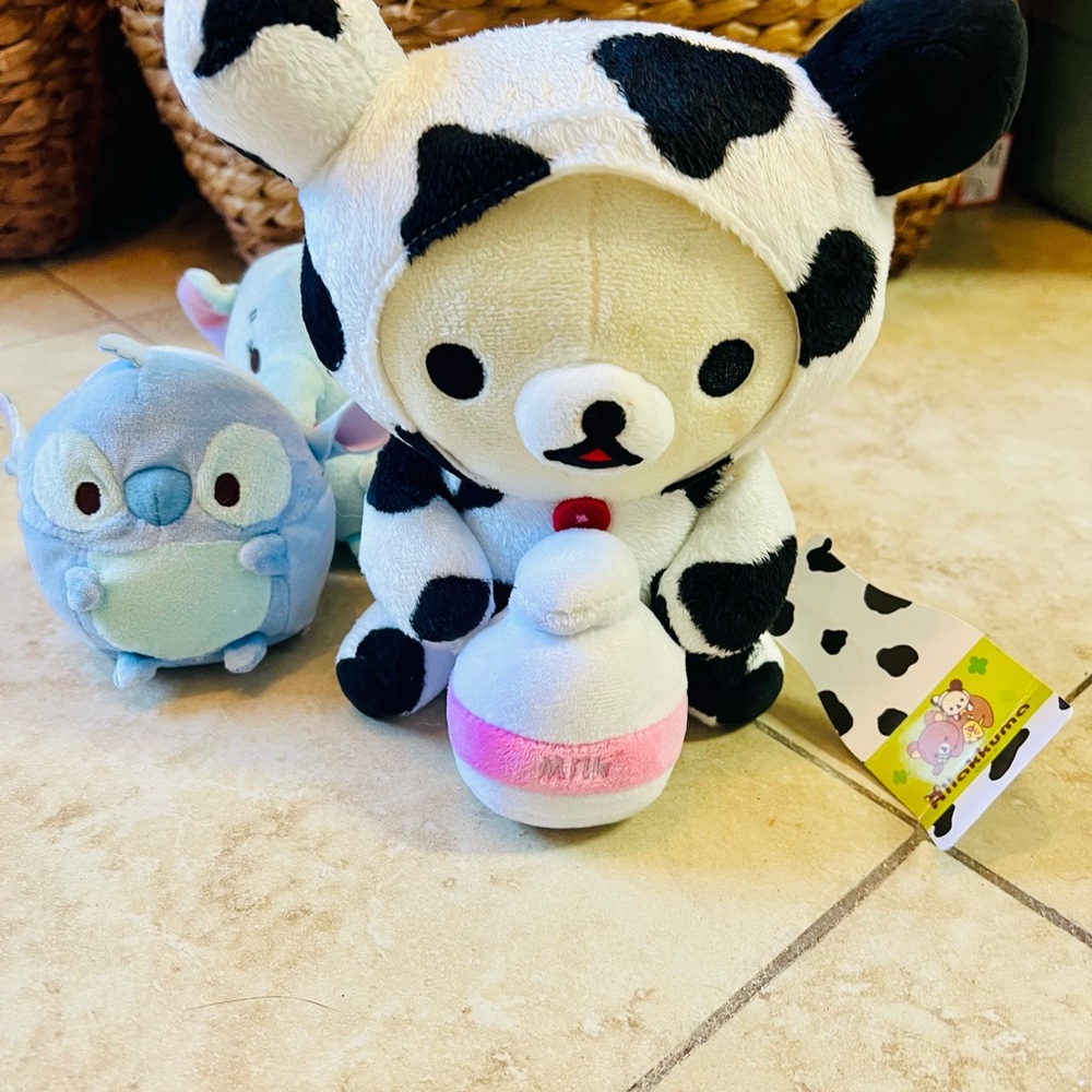 San-X Rilokkuma in Cow Costume